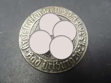 Badge - district meeting of the NSDAP Bad Driburg 1936