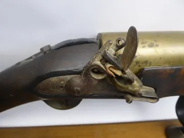 Old flintlock rifle for boarding ships 18./19. Century