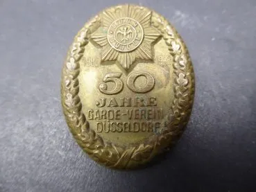 Badge - 50 Years of the Guard Association Düsseldorf 1883-1933