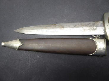 Former SS dagger with ground Röhm dedication, manufacturer Richard Herder Solingen