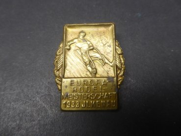 Abzeichen - Europa Rodel-Meisterschaft 1933 Ilmenau