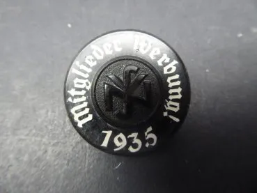 Badge - N.S. Volkswohlfahrt - member advertising! 1935