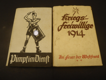2x Bücher - Pimpf im Dienst + Kriegsfreiwillige 1914