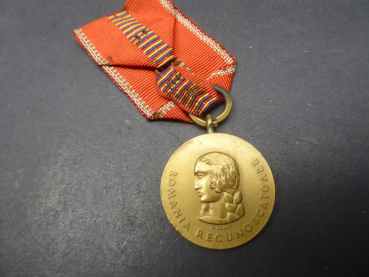 Rumänien - Medaille Kreuzzug gegen den Kommunismus 1941 am Band