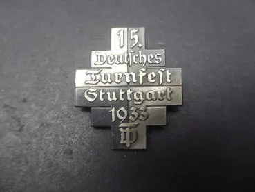 Badge - 15th German Gymnastics Festival Stuttgart 1933