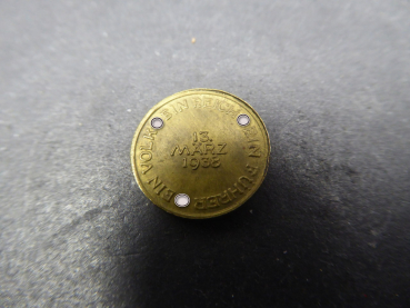 Miniatur Medaille - Sudetenland 1938