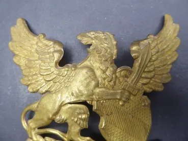 Baden - Emblem für die Pickelhaube für Offiziere