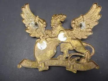 Baden - Emblem für die Pickelhaube für Offiziere