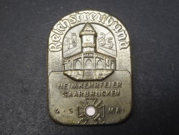 Abzeichen - Reichstreubund Heimkehrfeier Saarbrücken 1935