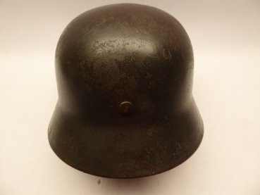 LW Luftwaffe steel helmet M40 with an emblem
