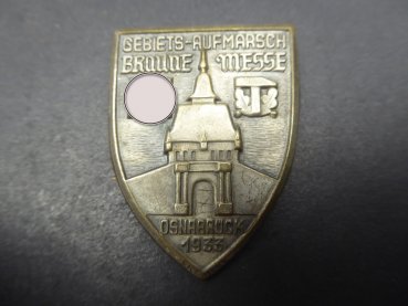 Badge - area march Braune Messe Osnabrück 1933