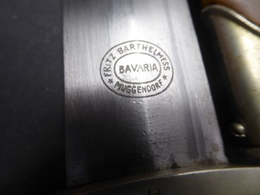 SA Dolch mit sehr seltenen Hersteller - Fritz Barthelmness Muggendorf Bavaria