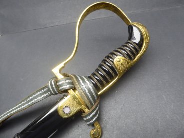 Top saber - army saber with portepee from the manufacturer Hörster Solingen