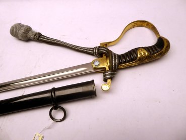 Top saber - army saber with portepee from the manufacturer Hörster Solingen