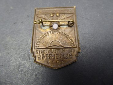 Badge - Germany is awake - NSDAP Gau Mittelfranken Hesselberg 1933