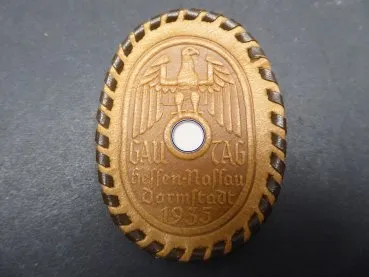 Badge - Gautag Hessen-Nassau in Darmstadt 1935