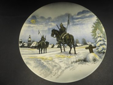 Villeroy & Boch Teller - Jäger zu Pferde 1914-1915