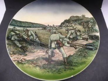 Villeroy & Boch Teller - Maschinengewehr-Kompanie