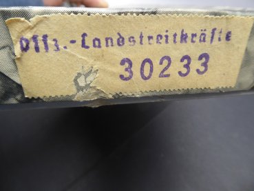 DDR NVA Dolch mit Gehänge in nummerngleicher Schachtel 30223 + Garantieurkunde von 1972 + Paradebinde