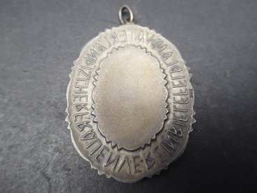 900 silver pendant - Fatherland Women's Association Bielefeld Land - enamelled