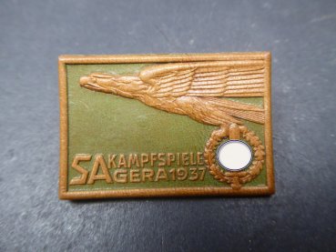 Abzeichen - SA Kampfspiele Gera 1937