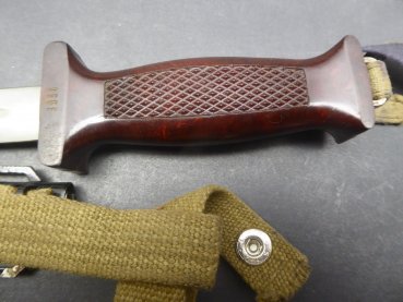 DDR NVA combat knife KM66 - 2nd model with number 3096