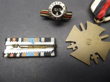 Hesse medal clasp EK2 + bravery + KTK + field clasp, plus KTK + miniatures