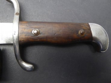 Argentina machete bayonet 1909 by manufacturer WKC - matching numbers
