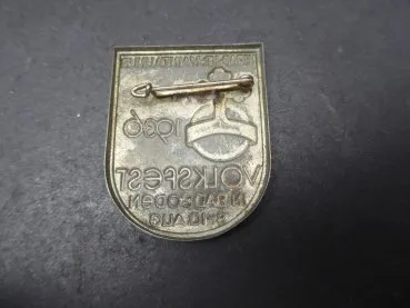 Badge - NSDAP district of Maintaunus - folk festival in Bad Soden 1936