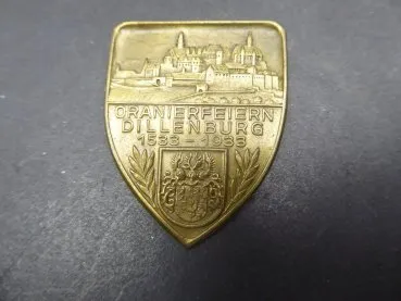 Badge - Orange celebrations Dillenburg 1933