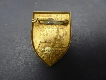 Badge - 76th Annual General Meeting of the Evangelical Association of the Gustav Adolf Foundation - Osnabrück 1931