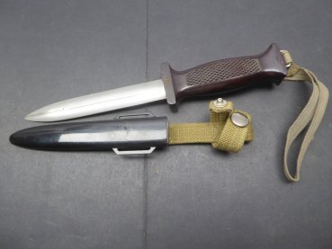DDR NVA combat knife KM66 - 2nd model with number 5136