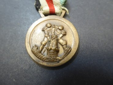 Italian-German campaign medal for Africa on ribbon