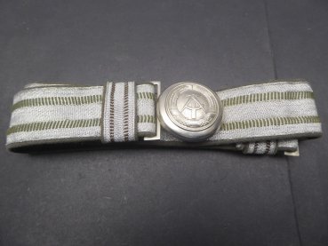 NVA parade field armband - early model - green interlaced for border troops