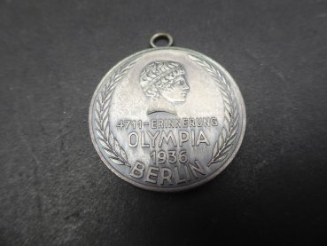 Abzeichen / Medaille - 4711 Erinnerung Olympia 1936 Berlin