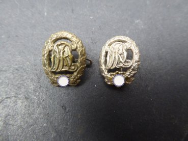 Preview: Miniature - DRL sports badge in bonze + silver - Wernstein Jena