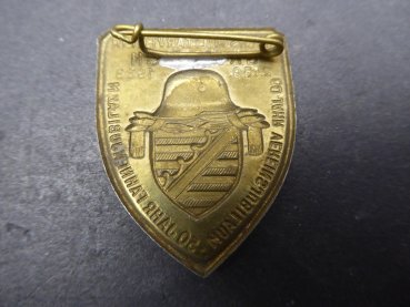 Preview: Badge - Saxon Military Association Grünbach 60 years. Club anniversary 50 years. Flag anniversary 1933