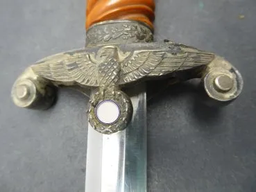 HOD Army officer's dagger with hanger + portepee - manufacturer Eickhorn Solingen