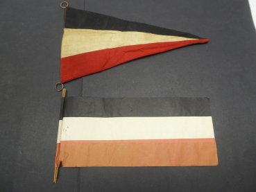 Wimpel - Schwarz Weiß Rot