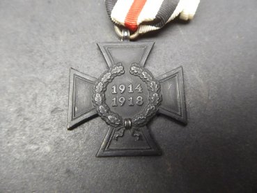 Preview: KTK Kriegsteilnehmerkreuz 1914/1918 für Witwen mit Urkunde