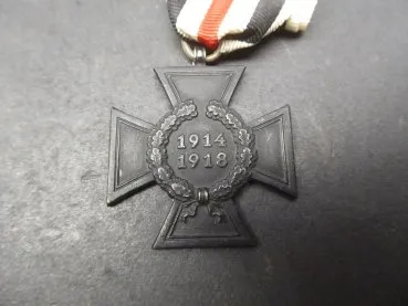 KTK Kriegsteilnehmerkreuz 1914/1918 für Witwen mit Urkunde