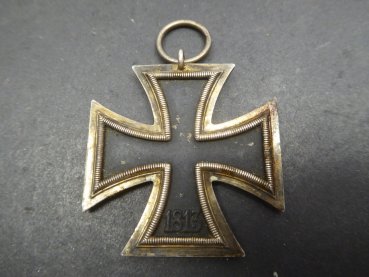 EK2 Eisernes Kreuz 2. Klasse 1939 - unmarkiert 24 für Arbeitsgemeinschaft der Hanauer Plakettenhersteller, Hanau a. Main
