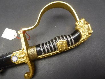 Preview: WH Wehrmacht Löwenkopf Säbel mit Hersteller Eickhorn Solingen