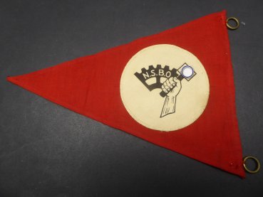 NSBO pennant - National Socialist company cell organization - 260 x190 mm