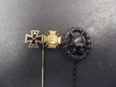 WK1 Miniatures - 2 pieces - EK KTK 12 mm + VWA Black 22 mm