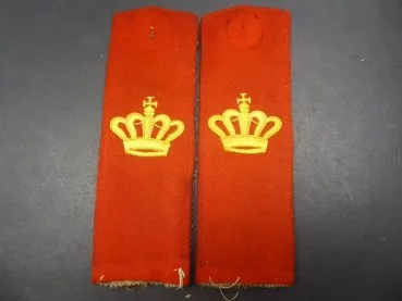 Paar Schulterklappen Bayern Infanterie-Leib-Regiment, Rückseite Feldgrau