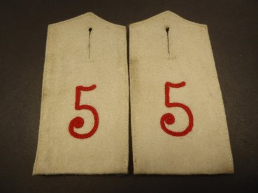 Pair of shoulder boards Prussia - Grenadier Regiment King Friedrich I (4th East Prussian) No. 5