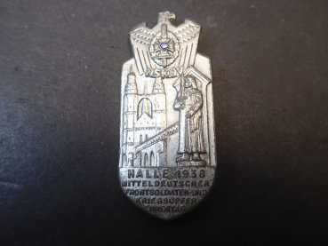 Preview: Badge - NSKOV Central German Front Soldiers and War Victims Day of Honor Halle 1936