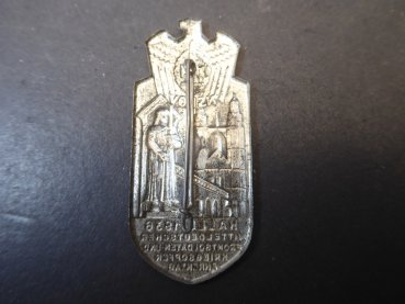 Badge - NSKOV Central German Front Soldiers and War Victims Day of Honor Halle 1936