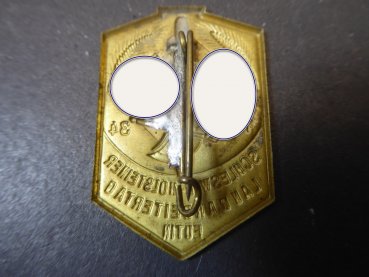 Badge - Schleswig-Holstein Agricultural Workers' Day Eutin 1934